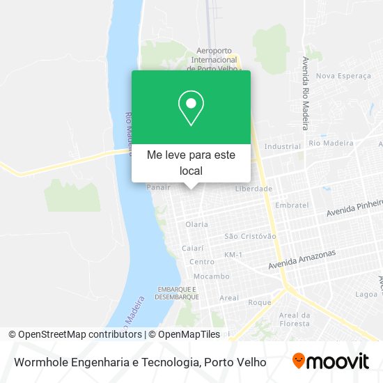 Wormhole Engenharia e Tecnologia mapa