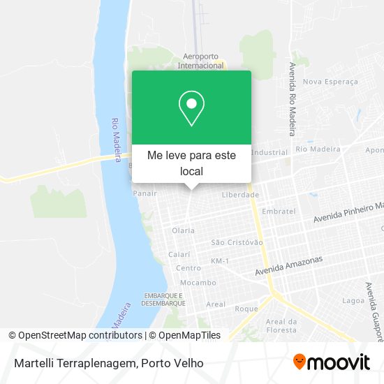 Martelli Terraplenagem mapa