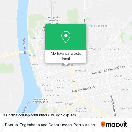 Pontual Engenharia and Construcoes mapa