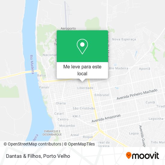 Dantas & Filhos mapa