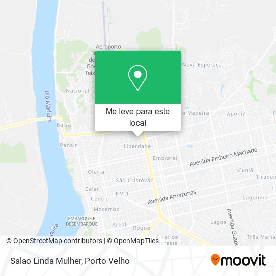 Salao Linda Mulher mapa