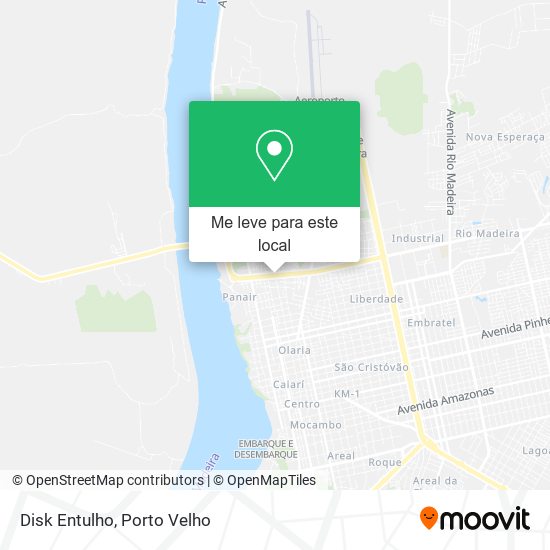 Disk Entulho mapa