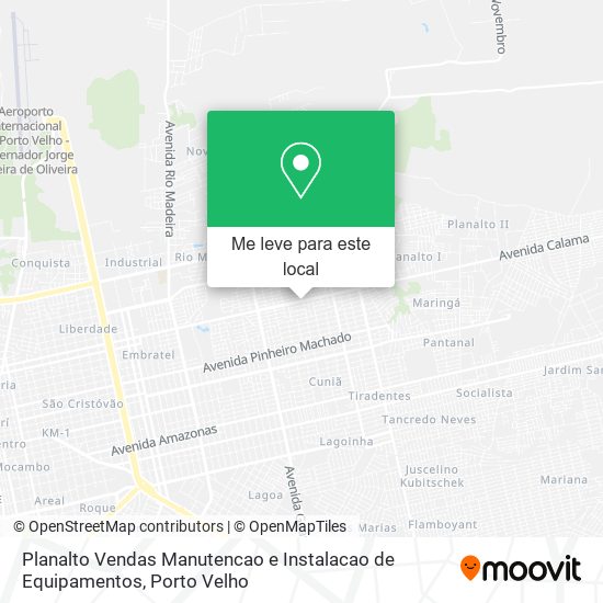 Planalto Vendas Manutencao e Instalacao de Equipamentos mapa
