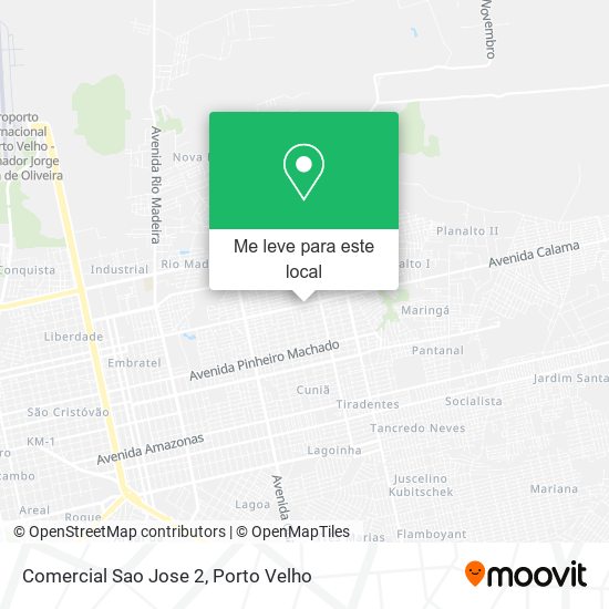 Comercial Sao Jose 2 mapa