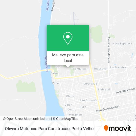 Oliveira Materiais Para Construcao mapa