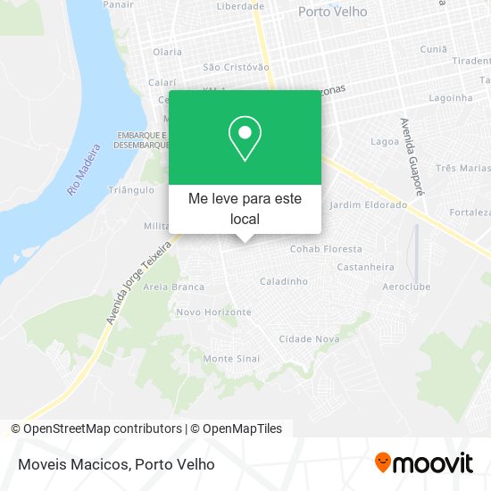 Moveis Macicos mapa