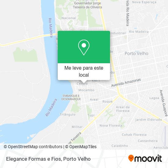 Elegance Formas e Fios mapa
