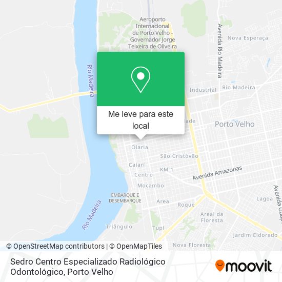 Sedro Centro Especializado Radiológico Odontológico mapa