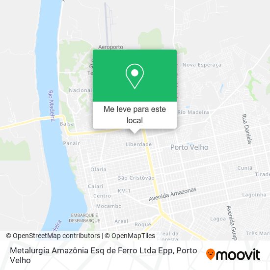 Metalurgia Amazônia Esq de Ferro Ltda Epp mapa