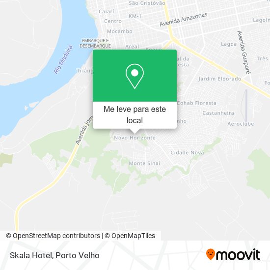Skala Hotel mapa