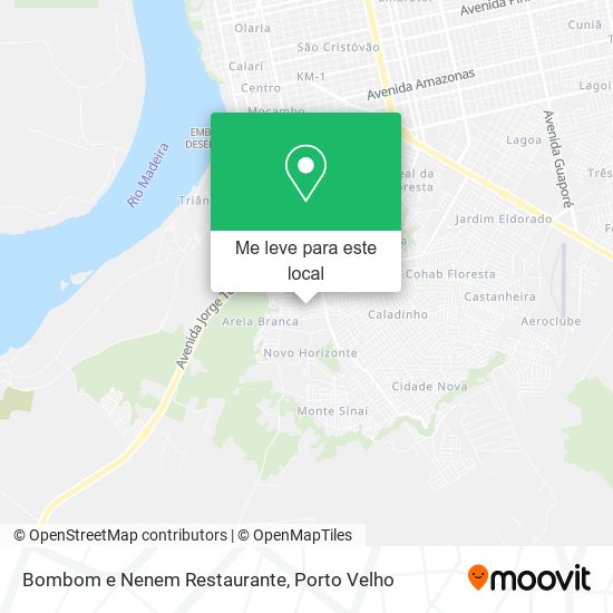 Bombom e Nenem Restaurante mapa