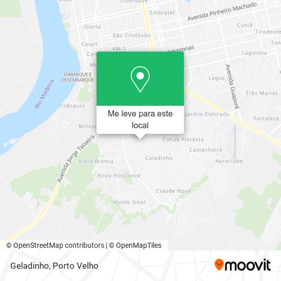 Geladinho mapa