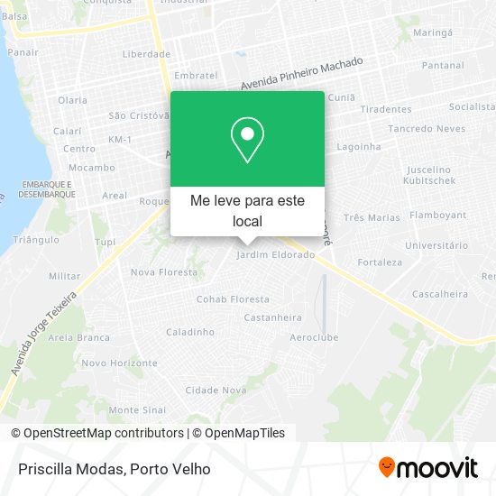 Priscilla Modas mapa