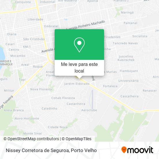 Nissey Corretora de Seguroa mapa