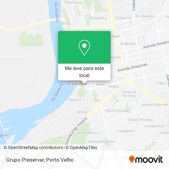 Grupo Preservar mapa