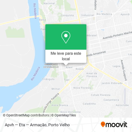Apvh — Eta — Armação mapa