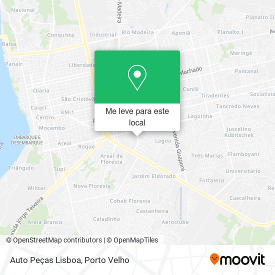 Auto Peças Lisboa mapa