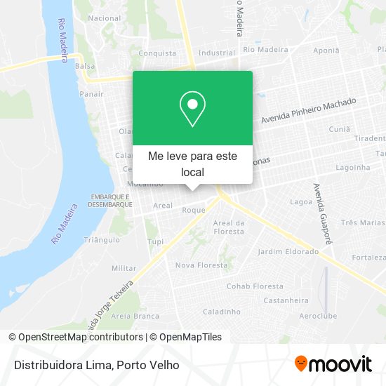Distribuidora Lima mapa