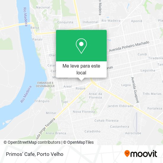 Primos' Cafe mapa