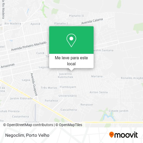Negoclim mapa