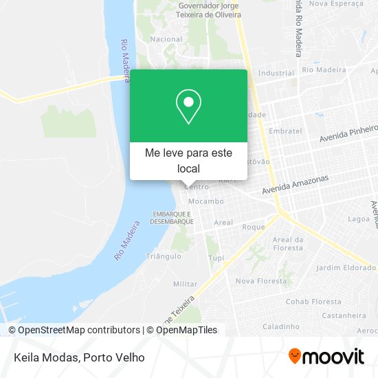 Keila Modas mapa