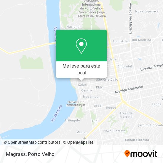 Magrass mapa