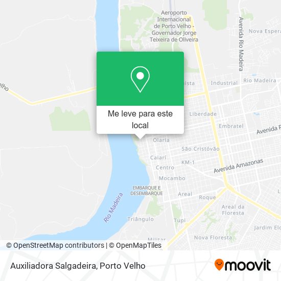 Auxiliadora Salgadeira mapa