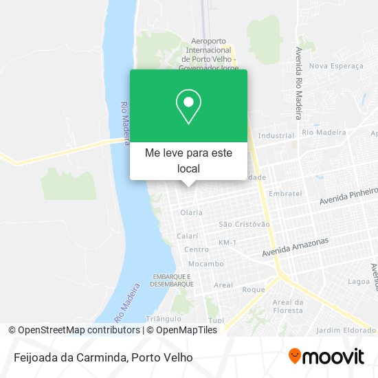 Feijoada da Carminda mapa