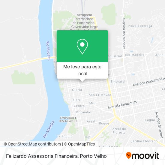 Felizardo Assessoria Financeira mapa