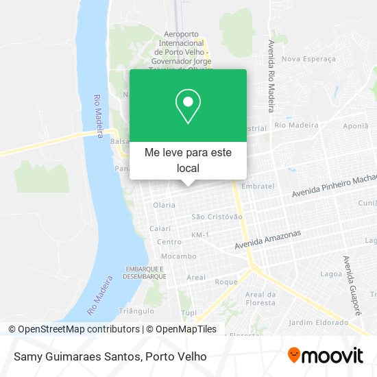 Samy Guimaraes Santos mapa