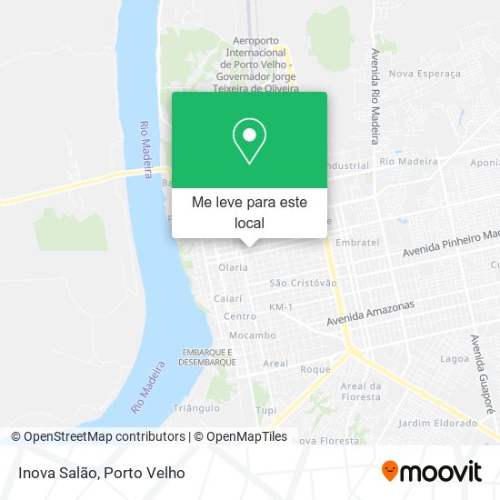 Inova Salão mapa
