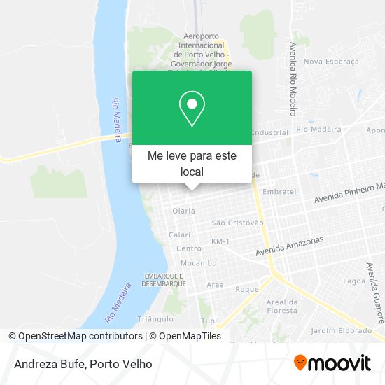 Andreza Bufe mapa