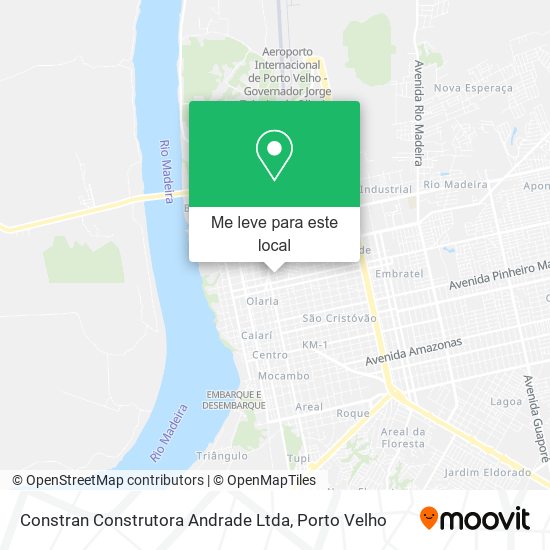 Constran Construtora Andrade Ltda mapa