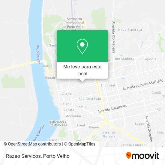 Razao Servicos mapa