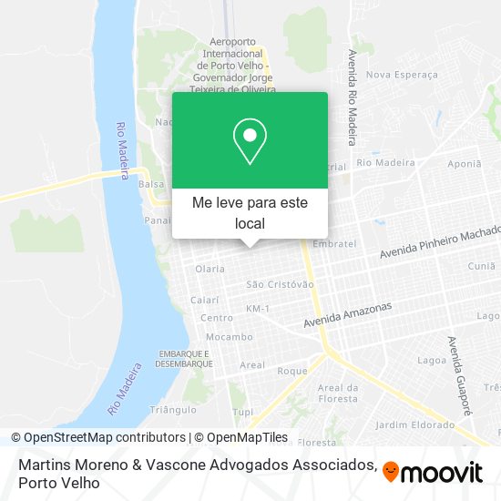 Martins Moreno & Vascone Advogados Associados mapa