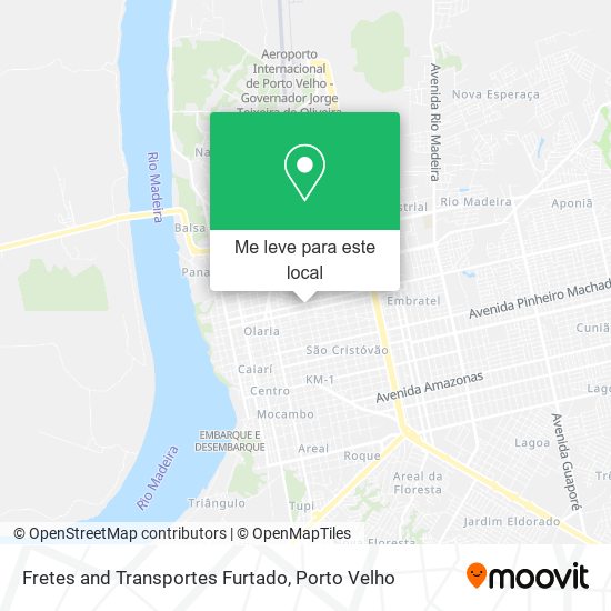 Fretes and Transportes Furtado mapa