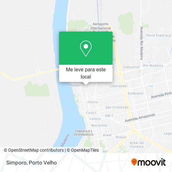 Simporo mapa