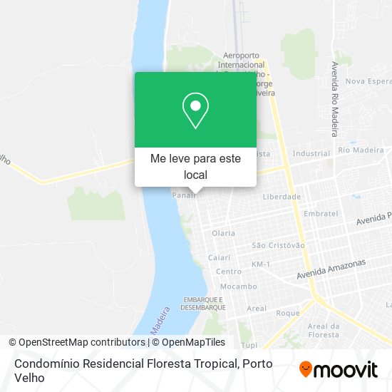 Condomínio Residencial Floresta Tropical mapa