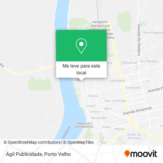 Ágil Publicidade mapa