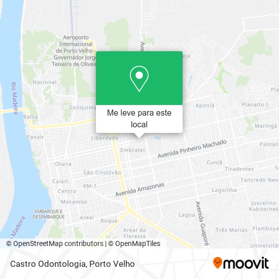 Castro Odontologia mapa