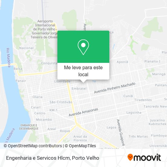 Engenharia e Servicos Hlcm mapa