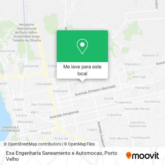 Esa Engenharia Saneamento e Automocao mapa
