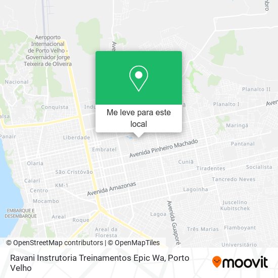 Ravani Instrutoria Treinamentos Epic Wa mapa