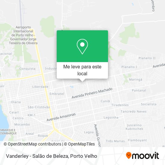 Vanderley - Salão de Beleza mapa