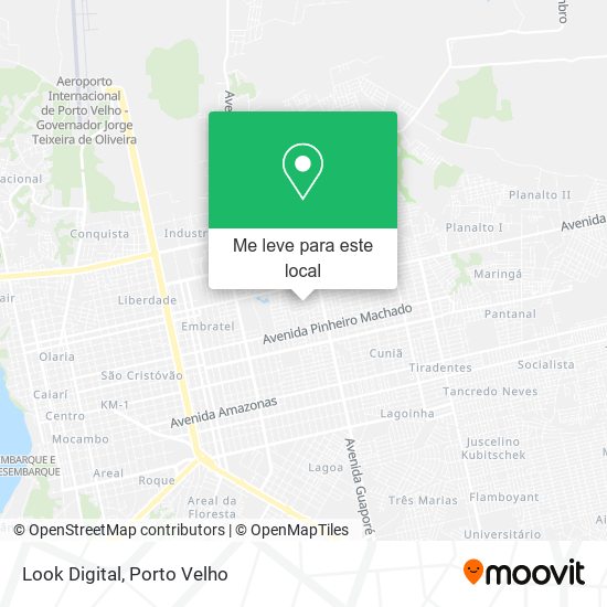 Look Digital mapa