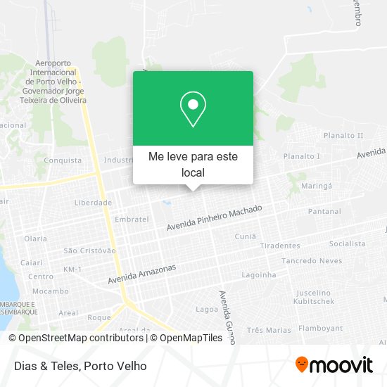 Dias & Teles mapa