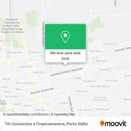 Trh Consorcios e Financiamentos mapa