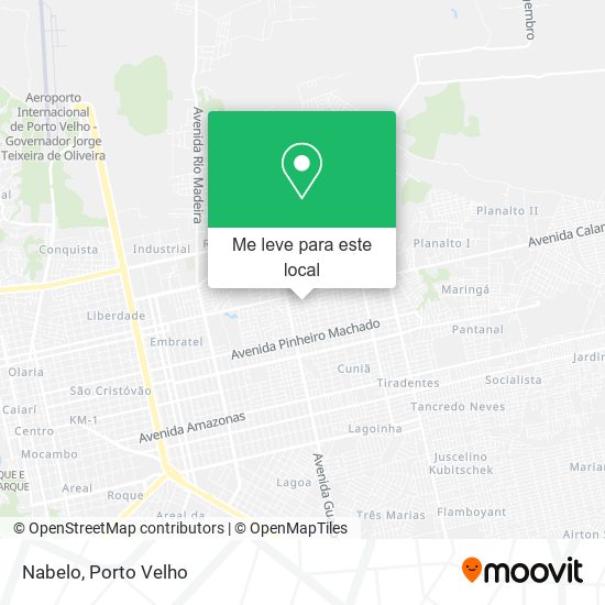 Nabelo mapa