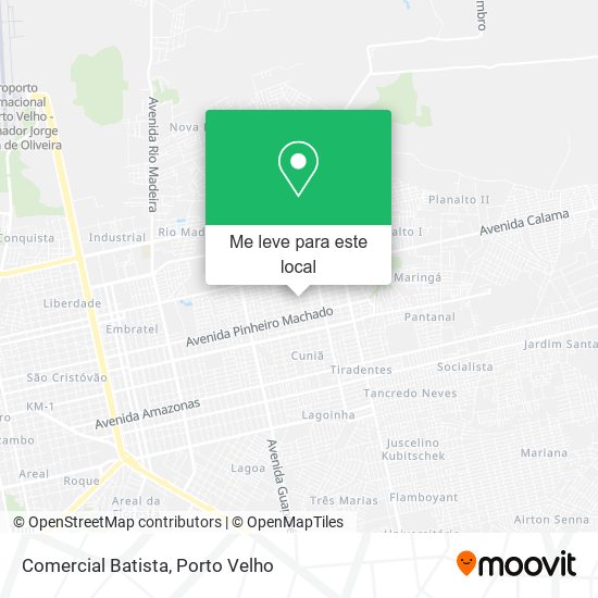 Comercial Batista mapa