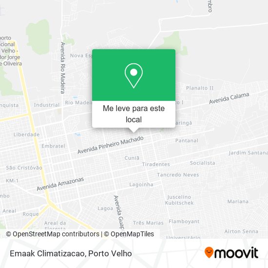 Emaak Climatizacao mapa